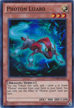 Photon Lizard NUMH EN023 Super Rare Unlimited Number Hunters Unlimited Singles Photon Lizard NUMH EN023 Super Rare Unlimited Number Hunters Unlimited Singles