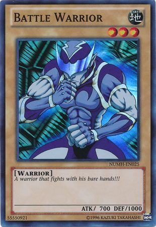 Battle Warrior NUMH EN025 Super Rare Unlimited Number Hunters Unlimited Singles Battle Warrior NUMH EN025 Super Rare Unlimited Number Hunters Unlimited Singles