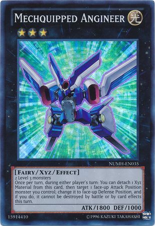 Mechquipped Angineer NUMH EN035 Super Rare Unlimited Mechquipped Angineer NUMH EN035 Super Rare Unlimited