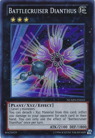 Battlecruiser Dianthus NUMH EN043 Super Rare Unlimited Number Hunters Unlimited Singles Battlecruiser Dianthus NUMH EN043 Super Rare Unlimited Number Hunters Unlimited Singles