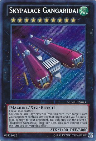 Skypalace Gangaridai NUMH EN045 Secret Rare Unlimited Skypalace Gangaridai NUMH EN045 Secret Rare Unlimited