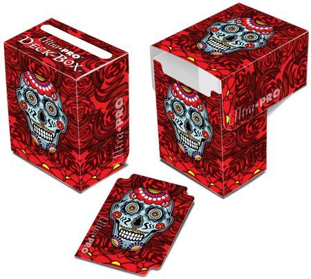 Ultra Pro Dia De Los Muertos Blue Skull Deck Box UP84139 Deck Boxes Gaming Storage Ultra Pro Dia De Los Muertos Blue Skull Deck Box UP84139 Deck Boxes Gaming Storage