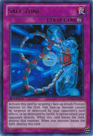 Safe Zone BPW2 EN103 Ultra Rare 1st Edition Battle Pack 2 War of the Giants Round 2 BPW2 Singles Safe Zone BPW2 EN103 Ultra Rare 1st Edition Battle Pack 2 War of the Giants Round 2 BPW2 Singles