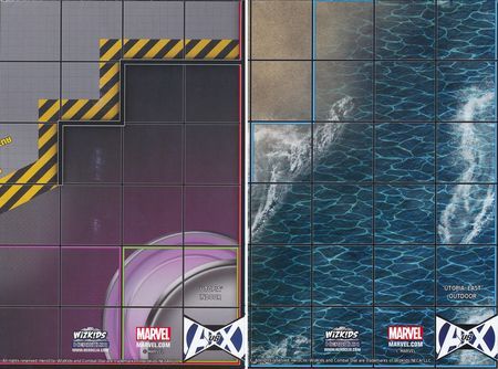 Avengers vs X-Men K'UN L'UN Heroclix Map SURFACE OF THE MOON 