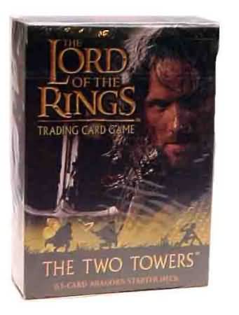 Lord of the Rings TCG Two Towers Booster Box/Starter Deck Lot Aragorn/Theoden 