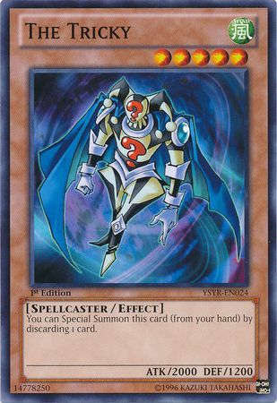 The Tricky YSYR EN024 Common 1st Edition Starter Deck Yugi Reloaded 1st Edition Singles The Tricky YSYR EN024 Common 1st Edition Starter Deck Yugi Reloaded 1st Edition Singles