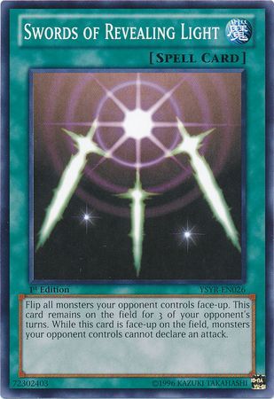 Swords of Revealing Light YSYR EN026 Common 1st Edition Starter Deck Yugi Reloaded 1st Edition Singles Swords of Revealing Light YSYR EN026 Common 1st Edition Starter Deck Yugi Reloaded 1st Edition Singles
