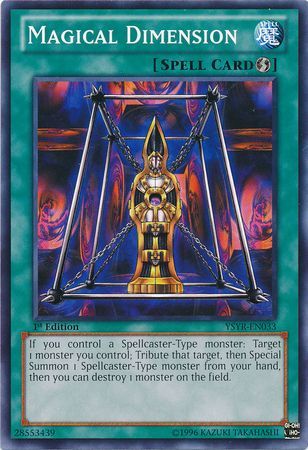 Magical Dimension YSYR EN033 Common 1st Edition Starter Deck Yugi Reloaded 1st Edition Singles Magical Dimension YSYR EN033 Common 1st Edition Starter Deck Yugi Reloaded 1st Edition Singles