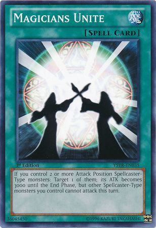 Magicians Unite YSYR EN035 Common 1st Edition Starter Deck Yugi Reloaded 1st Edition Singles Magicians Unite YSYR EN035 Common 1st Edition Starter Deck Yugi Reloaded 1st Edition Singles