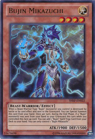 Bujin Mikazuchi SHSP EN022 Ultra Rare Unlimited Bujin Mikazuchi SHSP EN022 Ultra Rare Unlimited