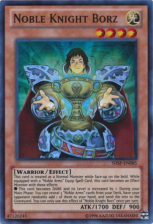 Noble Knight Borz SHSP EN085 Super Rare Unlimited Noble Knight Borz SHSP EN085 Super Rare Unlimited