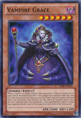 Vampire Grace SHSP EN031 Common Unlimited Shadow Specters Unlimited Singles Vampire Grace SHSP EN031 Common Unlimited Shadow Specters Unlimited Singles