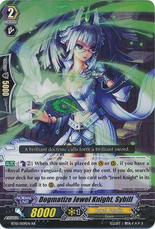 Dogmatize Jewel Knight Sybill BT10 009EN Double Rare RR Dogmatize Jewel Knight Sybill BT10 009EN Double Rare RR