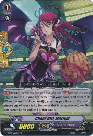Cheer Girl Marilyn BT10 020EN Double Rare RR Cheer Girl Marilyn BT10 020EN Double Rare RR