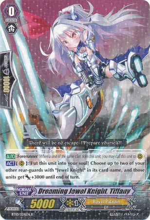 Dreaming Jewel Knight Tiffany BT10 024EN Rare R Dreaming Jewel Knight Tiffany BT10 024EN Rare R