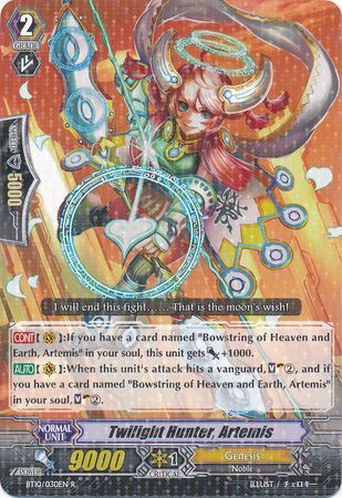 Twilight Hunter Artemis BT10 030EN Rare R Twilight Hunter Artemis BT10 030EN Rare R