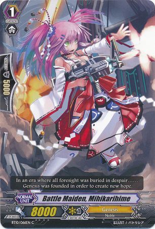 Battle Maiden Mihikarihime BT10 066EN Common C Battle Maiden Mihikarihime BT10 066EN Common C
