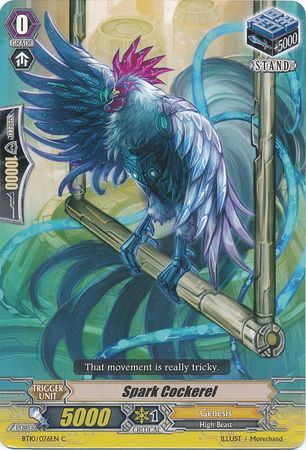 Spark Cockerel BT10 076EN Common C Spark Cockerel BT10 076EN Common C