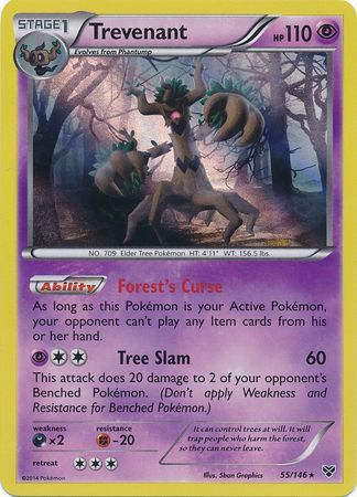Trevenant 55 146 Holo Rare Trevenant 55 146 Holo Rare