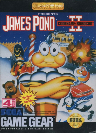 James Pond 2 Codename Robocod Sega Game Gear James Pond 2 Codename Robocod Sega Game Gear