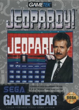Jeopardy Sega Game Gear Sega Game Gear Jeopardy Sega Game Gear Sega Game Gear