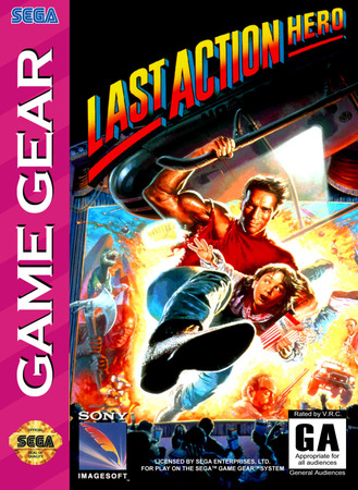 Last Action Hero Sega Game Gear Last Action Hero Sega Game Gear