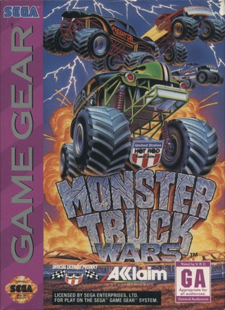 Monster Truck Wars Sega Game Gear Sega Game Gear Monster Truck Wars Sega Game Gear Sega Game Gear