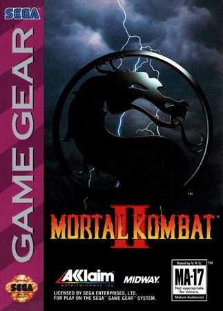 Mortal Kombat II Sega Game Gear Mortal Kombat II Sega Game Gear