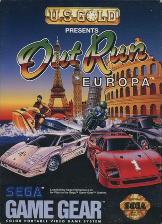 Outrun Europa Sega Game Gear Sega Game Gear Outrun Europa Sega Game Gear Sega Game Gear