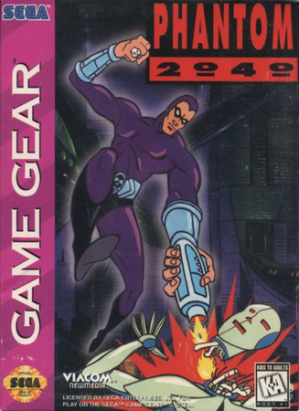 Phantom 2040 Sega Game Gear Phantom 2040 Sega Game Gear