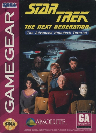 Star Trek the Next Generation Advanced Holodeck Tutorial Sega Game Gear Sega Game Gear Star Trek the Next Generation Advanced Holodeck Tutorial Sega Game Gear Sega Game Gear