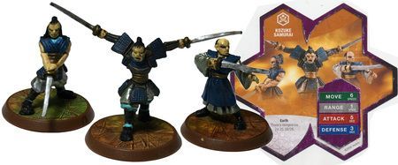 Kozuke Samurai 3 Miniatures Heroscape Miniatures Kozuke Samurai 3 Miniatures Heroscape Miniatures