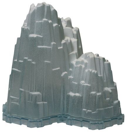 Glacier Terrain 3 Hex w Base Heroscape Glacier Terrain 3 Hex w Base Heroscape