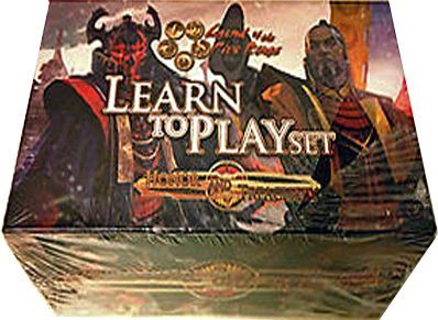 Honor and Treachery Learn to Play Set 2 Decks L5R More CCG TCG Singles Sealed Product Honor and Treachery Learn to Play Set 2 Decks L5R More CCG TCG Singles Sealed Product