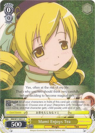 Mami Enjoys Tea MM W17 E011 Common C Mami Enjoys Tea MM W17 E011 Common C
