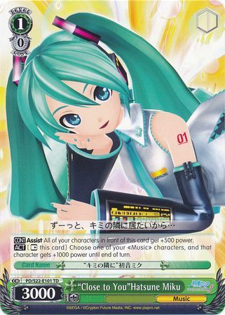 Close to YouHatsune Miku PD S22 E101 TD Close to YouHatsune Miku PD S22 E101 TD