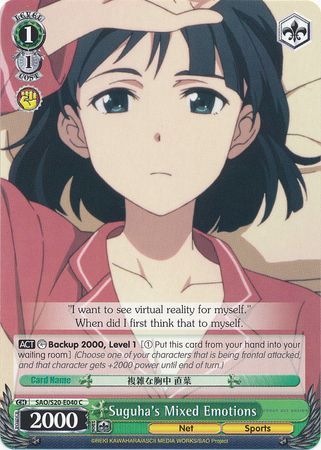 Suguha s Mixed Emotions SAO S20 E040 Common C Suguha s Mixed Emotions SAO S20 E040 Common C