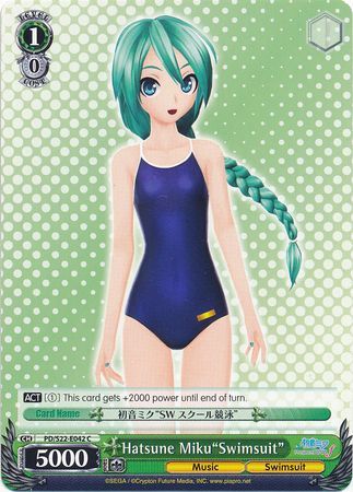 hatsune miku bathing suit