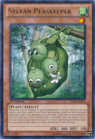 Sylvan Peaskeeper LVAL EN015 Rare 1st Edition Sylvan Peaskeeper LVAL EN015 Rare 1st Edition