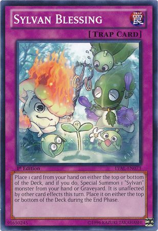 Sylvan Blessing LVAL EN073 Common 1st Edition Legacy of the Valiant 1st Edition Singles Sylvan Blessing LVAL EN073 Common 1st Edition Legacy of the Valiant 1st Edition Singles