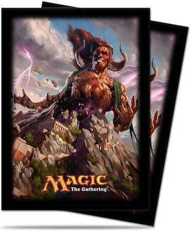 Ultra Pro Born of the Gods Xenagos 80ct Standard Sized Sleeves UP86141 Sleeves Ultra Pro Born of the Gods Xenagos 80ct Standard Sized Sleeves UP86141 Sleeves
