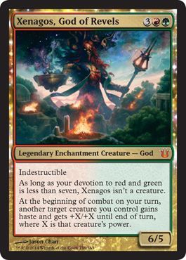 Xenagos God of Revels Born of the Gods Singles