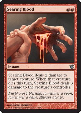 Searing Blood Born of the Gods Singles Searing Blood Born of the Gods Singles