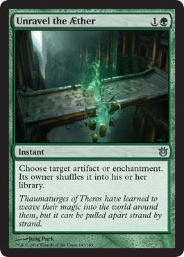 Unravel the Aether Born of the Gods Singles Unravel the Aether Born of the Gods Singles