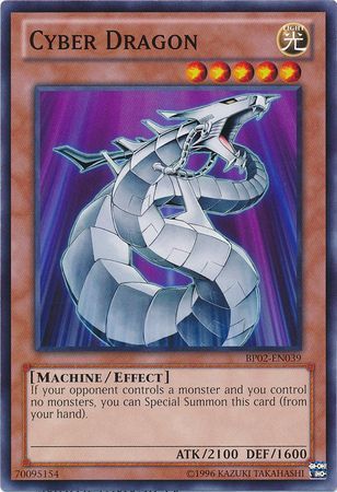 Cyber Dragon BP02 EN039 Common Unlimited Cyber Dragon BP02 EN039 Common Unlimited