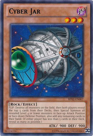 Cyber Jar BP02 EN007 Rare Unlimited Cyber Jar BP02 EN007 Rare Unlimited