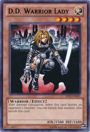 D D Warrior Lady BP02 EN021 Rare Unlimited D D Warrior Lady BP02 EN021 Rare Unlimited