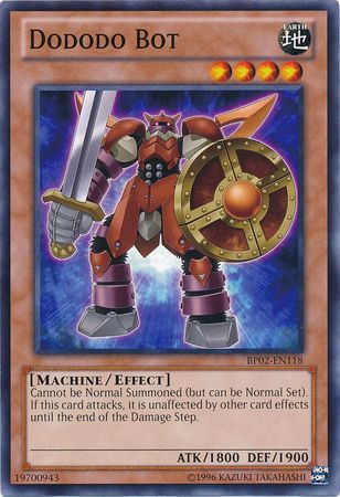 Dododo Bot BP02 EN118 Common Unlimited Battle Pack 2 War of the Giants Unlimited Singles Dododo Bot BP02 EN118 Common Unlimited Battle Pack 2 War of the Giants Unlimited Singles