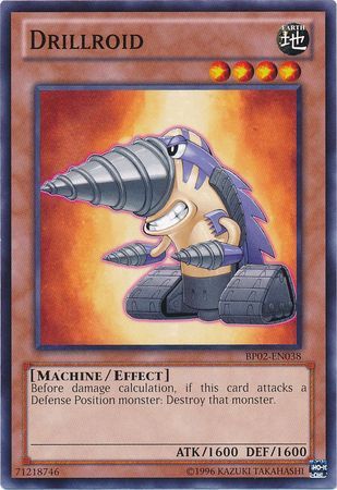 Drillroid BP02 EN038 Common Unlimited Battle Pack 2 War of the Giants Unlimited Singles Drillroid BP02 EN038 Common Unlimited Battle Pack 2 War of the Giants Unlimited Singles