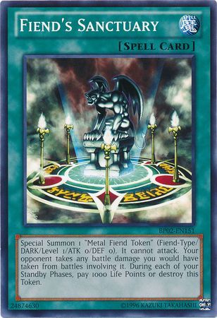 Fiend s Sanctuary BP02 EN151 Common Unlimited Fiend s Sanctuary BP02 EN151 Common Unlimited